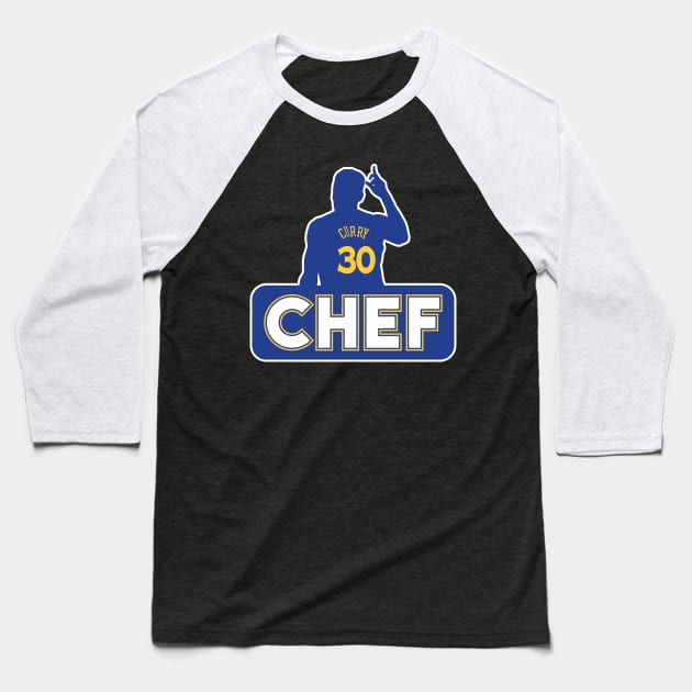 Chef Curry Baseball T-Shirt by Caloy